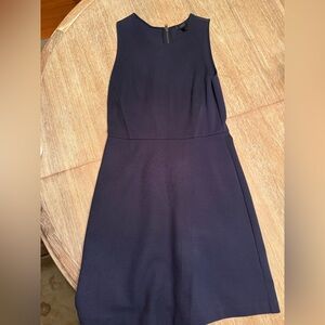 Navy J. Crew Dress